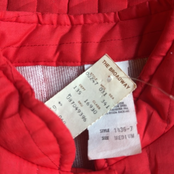 Deadstock 1970s Mandarin Jacket w/Wood Button Closure - Picture 8 of 8